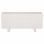ΜΠΟΥΦΕΣ ΣΕΙΡΑ SANTORINI HM18068 MDF ΣΕ ΥΠΟΛΕΥΚΟ ΧΡΩΜΑ-3 ΠΟΡΤΕΣ 140x38x64Υεκ. - Image 6
