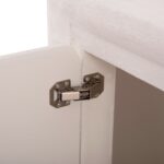ΜΠΟΥΦΕΣ ΣΕΙΡΑ SANTORINI HM18068 MDF ΣΕ ΥΠΟΛΕΥΚΟ ΧΡΩΜΑ-3 ΠΟΡΤΕΣ 140x38x64Υεκ. - Image 7
