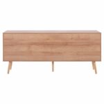 ΜΠΟΥΦΕΣ COLM HM9440.11 ΜΕΛΑΜΙΝΗΣ & ΣΥΝΘΕΤΙΚΟ RATTAN ΣΤΙΣ 4 ΠΟΡΤΕΣ 160x39,5x71Yεκ. - Image 5