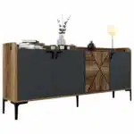 ΜΠΟΥΦΕΣ ΜΕΛΑΜΙΝΗΣ ΚΑΡΥΔΙ ΚΑΙ ΑΝΘΡΑΚΙ 180x35x78Yεκ. HM9433.01