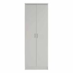 ΝΤΟΥΛΑΠΑ 2ΦΥΛΛΗ BAILEY ΜΕ ΤΡΙΑ ΡΑΦΙΑ HM337.05 ΜΕΛΑΜΙΝΗ ΛΕΥΚΗ 60Χ43Χ181Υεκ. - Image 3