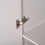 ΝΤΟΥΛΑΠΑ 2ΦΥΛΛΗ BAILEY ΜΕ ΤΡΙΑ ΡΑΦΙΑ HM337.05 ΜΕΛΑΜΙΝΗ ΛΕΥΚΗ 60Χ43Χ181Υεκ. - Image 7