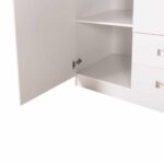 ΝΤΟΥΛΑΠΑ 3ΦΥΛΛΗ CARLY HM384.05 ΜΕ ΔΥΟ ΣΥΡΤΑΡΙΑ ΛΕΥΚΗ 150X55Χ180Υεκ. - Image 10