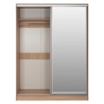 ΝΤΟΥΛΑΠΑ ΔΙΦΥΛΛΗ ΣΥΡΟΜΕΝΗ ΜΕ ΚΑΘΡΕΠΤΗ SONAMA HM2434 160x60x210 εκ. - Image 3