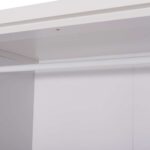 ΝΤΟΥΛΑΠΑ ΜΕ ΚΑΘΡΕΦΤΗ & ΣΥΡΤΑΡΙΑ JARRY HM2485.01 ΛΕΥΚΗ ΜΕΛΑΜΙΝΗ 119x48x183Υεκ - Image 6