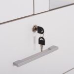 ΝΤΟΥΛΑΠΑ ΜΕ ΚΑΘΡΕΦΤΗ & ΣΥΡΤΑΡΙΑ JARRY HM2485.01 ΛΕΥΚΗ ΜΕΛΑΜΙΝΗ 119x48x183Υεκ - Image 8