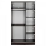ΝΤΟΥΛΑΠΑ ΣΥΡΟΜΕΝΗ ADLER ΣΥΡΟΜΕΝΗ ΜΕΛΑΜΙΝΗΣ 120x60x220Υεκ. ΔΙΦΥΛΛΗ WENGE ΜΕ ΚΑΘΡΕΠΤΗ HM2460.02 - Image 4