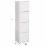 ΝΤΟΥΛΑΠΙ SORIANO HM9940.01 ΛΕΥΚΗ ΜΕΛΑΜΙΝΗ 40x39-41x157Υεκ. - Image 2