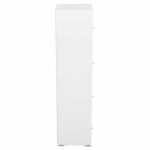 ΝΤΟΥΛΑΠΙ SORIANO HM9940.01 ΛΕΥΚΗ ΜΕΛΑΜΙΝΗ 40x39-41x157Υεκ. - Image 4