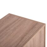 ΝΤΟΥΛΑΠΙ ΜΕ 3 ΑΠΟΘ. ΧΩΡΟΥΣ SORIANO HM9939.11 SONAMA OAK ΜΕΛΑΜΙΝΗ 40x39x119Υεκ. - Image 10