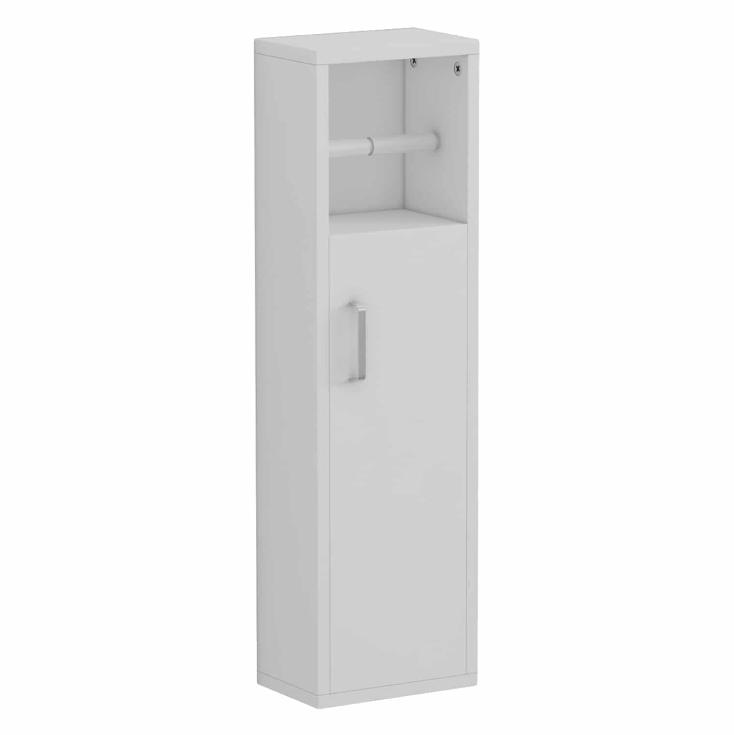 ntoylapi-mpanioy-fb9902512-melamini-leyk ΝΤΟΥΛΑΠΙ ΜΠΑΝΙΟΥ DAMIEN HM9025.12 ΜΕΛΑΜΙΝΗ ΛΕΥΚΗ 20x13x70Yεκ. - Image 1