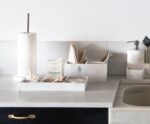 Andrea House - Βάση Οργάνωσης 3 Θέσεων White Marble Effect - Image 2