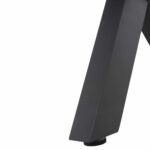 ΠΑΓΚΑΚΙ ΑΛΟΥΜΙΝΙΟΥ TAWNEE HM6040.01 ΑΝΘΡΑΚΙ-POLYWOOD ΚΑΘΙΣΜΑ ΦΥΣΙΚΟ 220x36x44,5Υεκ. - Image 9