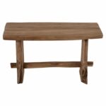 ΠΑΓΚΑΚΙ YEDI HM9347 ΑΠΟ ΜΑΣΙΦ ΞΥΛΟ TEAK ΦΥΣΙΚΟ 80X40X44Y εκ. - Image 3
