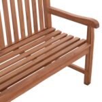 ΠΑΓΚΑΚΙ ΚΗΠΟΥ 3ΘΕΣΙΟ ELENA HM18125 ΞΥΛΟ TEAK--ΦΥΣΙΚΟ 150x61x95Υεκ. - Image 8