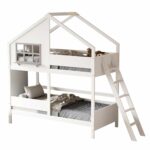 ΠΑΙΔΙΚH ΚΟΥΚΕΤΑ ΣΠΙΤΑΚΙ τ.MONTESSORI COMBO HM707.03 τ.MONTESSORI ΞΥΛΟ ΠΕΥΚΟΥ ΛΕΥΚΟ-90x190εκ