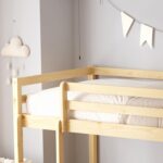 ΠΑΙΔΙΚΗ ΚΟΥΚΕΤΑ τ.MONTESSORI ΜΕ ΠΑΡΚΑΚΙ PLAYKID HM703.01 ΞΥΛΟ ΠΕΥΚΟΥ ΦΥΣΙΚΟ ΓΙΑ 190x90εκ - Image 6
