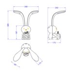 ΠΑΙΔΙΚΟ ΦΩΤΙΣΤΙΚΟ ΓΡΑΦΕΙΟΥ LED BADOO ΚΟΥΝΕΛΑΚΙ HM4456.04 ΚΙΤΡΙΝΟ ABS - Image 2