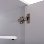 ΠΑΠΟΥΤΣΟΘΗΚΗ-ΝΤΟΥΛΑΠΑ CLUSE HM2403.03 ΜΕΛΑΜΙΝΗ ΛΕΥΚΟ ΧΡΩΜΑ 60Χ36,5Χ186,5Υεκ. - Image 7