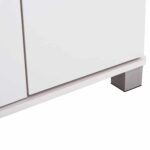 ΠΑΠΟΥΤΣΟΘΗΚΗ-ΝΤΟΥΛΑΠΑ CLUSE HM2403.03 ΜΕΛΑΜΙΝΗ ΛΕΥΚΟ ΧΡΩΜΑ 60Χ36,5Χ186,5Υεκ. - Image 8