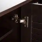 ΠΑΠΟΥΤΣΟΘΗΚΗ-ΝΤΟΥΛΑΠΑ PROLLY HM9609.01 ΜΕΛΑΜΙΝΗ WENGE-3ΠΟΡΤΕΣ-4ΡΑΦΙΑ 87x32x88Υεκ. - Image 6