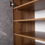 ΠΑΠΟΥΤΣΟΘΗΚΗ-ΝΤΟΥΛΑΠΙ ALVARO HM8954.12 ΜΕΛΑΜΙΝΗ SONAMA-STONE TEXTURE 50Χ38Χ135Yεκ. - Image 8