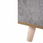 ΠΑΠΟΥΤΣΟΘΗΚΗ-ΝΤΟΥΛΑΠΙ ALVARO HM8954.12 ΜΕΛΑΜΙΝΗ SONAMA-STONE TEXTURE 50Χ38Χ135Yεκ. - Image 10