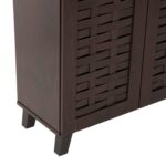 ΠΑΠΟΥΤΣΟΘΗΚΗ-ΝΤΟΥΛΑΠΙ PRODY HM9610.01 ΜΕΛΑΜΙΝΗ WENGE 3 ΠΟΡΤΕΣ 115x34x89Υεκ. - Image 6