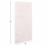 ΠΙΝΑΚΑΣ ΣΕΙΡΑ SANTORINI HM4506 MDF ΣΕ ΥΠΟΛΕΥΚΟ ΧΡΩΜΑ 80x4(πάχος)x120Υεκ. - Image 2
