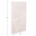 ΠΙΝΑΚΑΣ ΣΕΙΡΑ SANTORINI HM4505 MDF ΣΕ ΥΠΟΛΕΥΚΟ ΧΡΩΜΑ 80x4(πάχος)x120Υεκ. - Image 2
