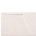 ΠΙΝΑΚΑΣ ΟΡΘΟΓΩΝΙΟΣ ΣΕΙΡΑ SANTORINI HM4509 MDF ΥΠΟΛΕΥΚΟ ΧΡΩΜΑ 60x4(πάχος)x80Υεκ. - Image 4