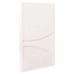 ΠΙΝΑΚΑΣ ΟΡΘΟΓΩΝΙΟΣ ΣΕΙΡΑ SANTORINI HM4510 MDF ΣΕ ΥΠΟΛΕΥΚΟ ΧΡΩΜΑ 60x4(πάχος)x80Υεκ. - Image 2