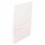 ΠΙΝΑΚΑΣ ΟΡΘΟΓΩΝΙΟΣ ΣΕΙΡΑ SANTORINI HM4510 MDF ΣΕ ΥΠΟΛΕΥΚΟ ΧΡΩΜΑ 60x4(πάχος)x80Υεκ. - Image 3