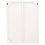 ΠΙΝΑΚΑΣ ΟΡΘΟΓΩΝΙΟΣ ΣΕΙΡΑ SANTORINI HM4510 MDF ΣΕ ΥΠΟΛΕΥΚΟ ΧΡΩΜΑ 60x4(πάχος)x80Υεκ. - Image 8