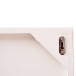 ΠΙΝΑΚΑΣ ΟΡΘΟΓΩΝΙΟΣ ΣΕΙΡΑ SANTORINI HM4510 MDF ΣΕ ΥΠΟΛΕΥΚΟ ΧΡΩΜΑ 60x4(πάχος)x80Υεκ. - Image 9