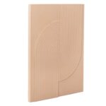 ΠΙΝΑΚΑΣ ΟΡΘΟΓΩΝΙΟΣ ΣΕΙΡΑ SANTORINI HM4521 MDF ΣΕ ΜΠΕΖ ΧΡΩΜΑ 60x4(πάχος)x80Υεκ. - Image 3