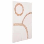 ΠΙΝΑΚΑΣ ΟΡΘΟΓΩΝΙΟΣ ΣΕΙΡΑ SANTORINI HM4531 MDF ΥΠΟΛΕΥΚΟ-ΔΙΑΚΟΣΜΗΣΗ ΜΠΕΖ 80x4,5(πάχος)x120Υεκ. - Image 3