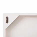 ΠΙΝΑΚΑΣ ΤΕΤΡΑΓΩΝΟΣ ΣΕΙΡΑ SANTORINI HM4508 MDF ΣΕ ΥΠΟΛΕΥΚΟ ΧΡΩΜΑ 80x4(πάχος)x80Υεκ. - Image 7