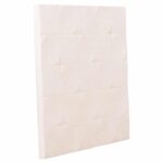ΠΙΝΑΚΑΣ ΤΕΤΡΑΓΩΝΟΣ ΣΕΙΡΑ SANTORINI HM4516 MDF ΣΕ ΥΠΟΛΕΥΚΟ ΧΡΩΜΑ 80x4,5(πάχος)x80Υεκ. - Image 3