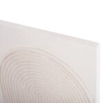 ΠΙΝΑΚΑΣ ΤΕΤΡΑΓΩΝΟΣ ΣΕΙΡΑ SANTORINI HM4517 MDF ΣΕ ΥΠΟΛΕΥΚΟ ΧΡΩΜΑ 80x4,5(πάχος)x80Υεκ. - Image 8