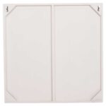 ΠΙΝΑΚΑΣ ΤΕΤΡΑΓΩΝΟΣ ΣΕΙΡΑ SANTORINI HM4517 MDF ΣΕ ΥΠΟΛΕΥΚΟ ΧΡΩΜΑ 80x4,5(πάχος)x80Υεκ. - Image 10