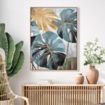 ΠΙΝΑΚΑΣ TOIXOY TROPICO HM4542 ΚΟΡΝΙΖΑ ΜΠΕΖ-ΚΑΜΒΑΣ ΕΚΤΥΠΩΣΗ 62x4,5x82Υεκ. - Image 3