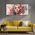 ΠΙΝΑΚΑΣ TOIXOY MARIP HM4570 ΜΕ ΚΟΡΝΙΖΑ ΜΑΥΡΗ-ΚΑΜΒΑΣ ΕΚΤΥΠΩΣΗ 122x4,5x62Υεκ. - Image 3