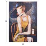 ΠΙΝΑΚΑΣ TOIXOY ΣΕΙΡΑ GOBI HM4771 ΕΚΤΥΠΩΜΕΝΟΣ ΚΑΜΒΑΣ 68x2,5(πάχος)x98Υεκ. - Image 3