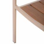 ΠΟΛΥΘΡΟΝΑ ΑΛΟΥΜΙΝΙΟΥ SAGA HM5127.04 ΣΑΜΠΑΝΙ ΜΕ POLYWOOD 55x52x86Yεκ. - Image 9