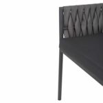 ΠΟΛΥΘΡΟΝΑ ΑΛΟΥΜΙΝΙΟΥ MARTIN HM5564.12 ΑΝΘΡΑΚΙ ΜΕ ΣΥΝΘ.RATTAN ΑΝΘΡΑΚΙ 56x56x80Υεκ. - Image 10