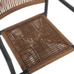 ΠΟΛΥΘΡΟΝΑ ΑΛΟΥΜΙΝΙΟΥ STER HM5786.12 ΑΝΘΡΑΚΙ-ΣΥΝΘ.RATTAN ΜΠΕΖ 55,5x53x78Υεκ. - Image 9