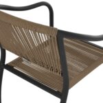 ΠΟΛΥΘΡΟΝΑ ΑΛΟΥΜΙΝΙΟΥ HM5856.02 ΑΝΘΡΑΚΙ ΜΕ ΣΧΟΙΝΙ PE WICKER 57x63x80 εκ. - Image 10