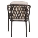 ΠΟΛΥΘΡΟΝΑ ΑΛΟΥΜΙΝΙΟΥ BOLLY HM6080 ΚΑΦΕ-ΣΥΝΘ.RATTAN ΚΑΦΕ-ΜΠΕΖ ΜΑΞΙΛΑΡΙΑ 58,5x67x86Υεκ - Image 6