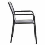 ΠΟΛΥΘΡΟΝΑ ΑΛΟΥΜΙΝΙΟΥ RACHEL HM6088.01 ΜΑΥΡΗ 63x58x85Υεκ. - Image 4